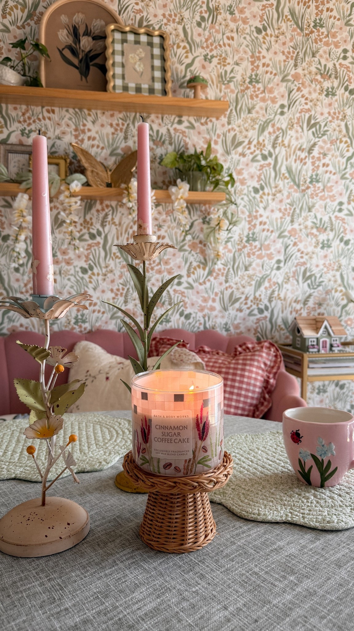 Been loving this scent & many others from Bath & Body Works spring lineup! It makes the whole house smell amazing ☕️🫶🏻🕯️

#LTKSeasonal #LTKmorningroutine #LTKHome
