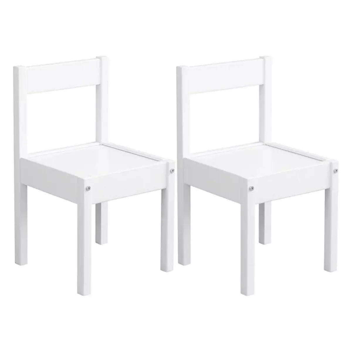 PJ Wood Kids Chair with Top Rail Back Support and Tight Furniture Fixings for Reading, Arts and C... | Target