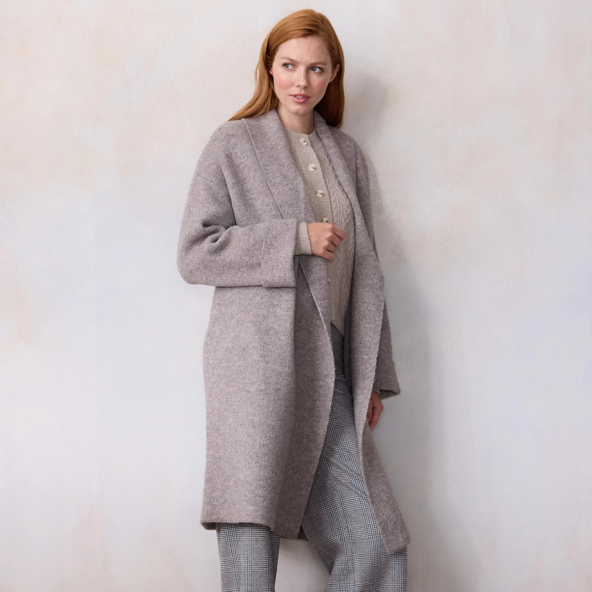 Women's LC Lauren Conrad Long Sweater Coat | Kohl's