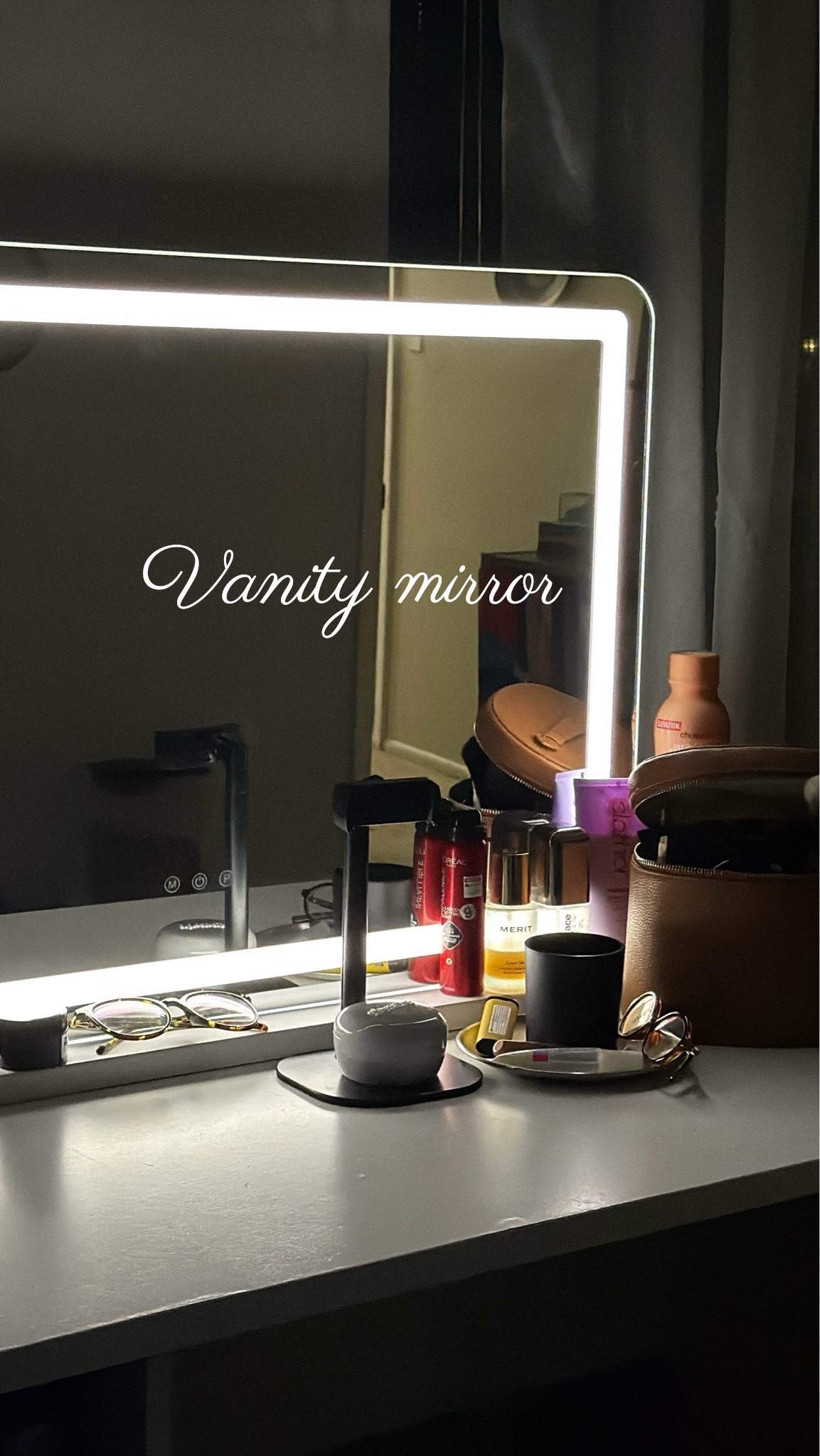 Vanity mirror!

#LTKgrwm #LTKHome #LTKmorningroutine