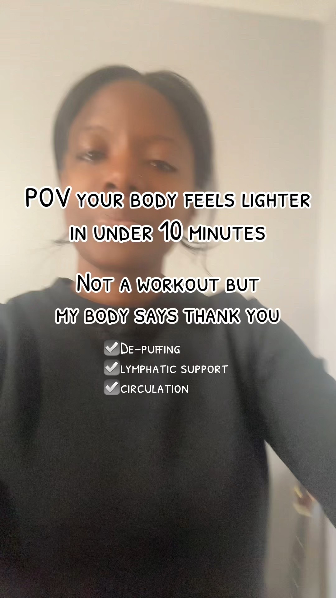 This vibration plate has been such an easy wellness add to my daily routine. I stand on it for just a few minutes to help with lymphatic drainage, circulation, and overall de-puffing. It’s low impact, doesn’t feel like a workout, and makes my legs and body feel lighter. Perfect if you spend a lot of time sitting or standing and want a simple way to support circulation at home. #wellnessathome
#lowimpactfitness

#LTKGiftGuide #LTKfitnessgoals #LTKOver40