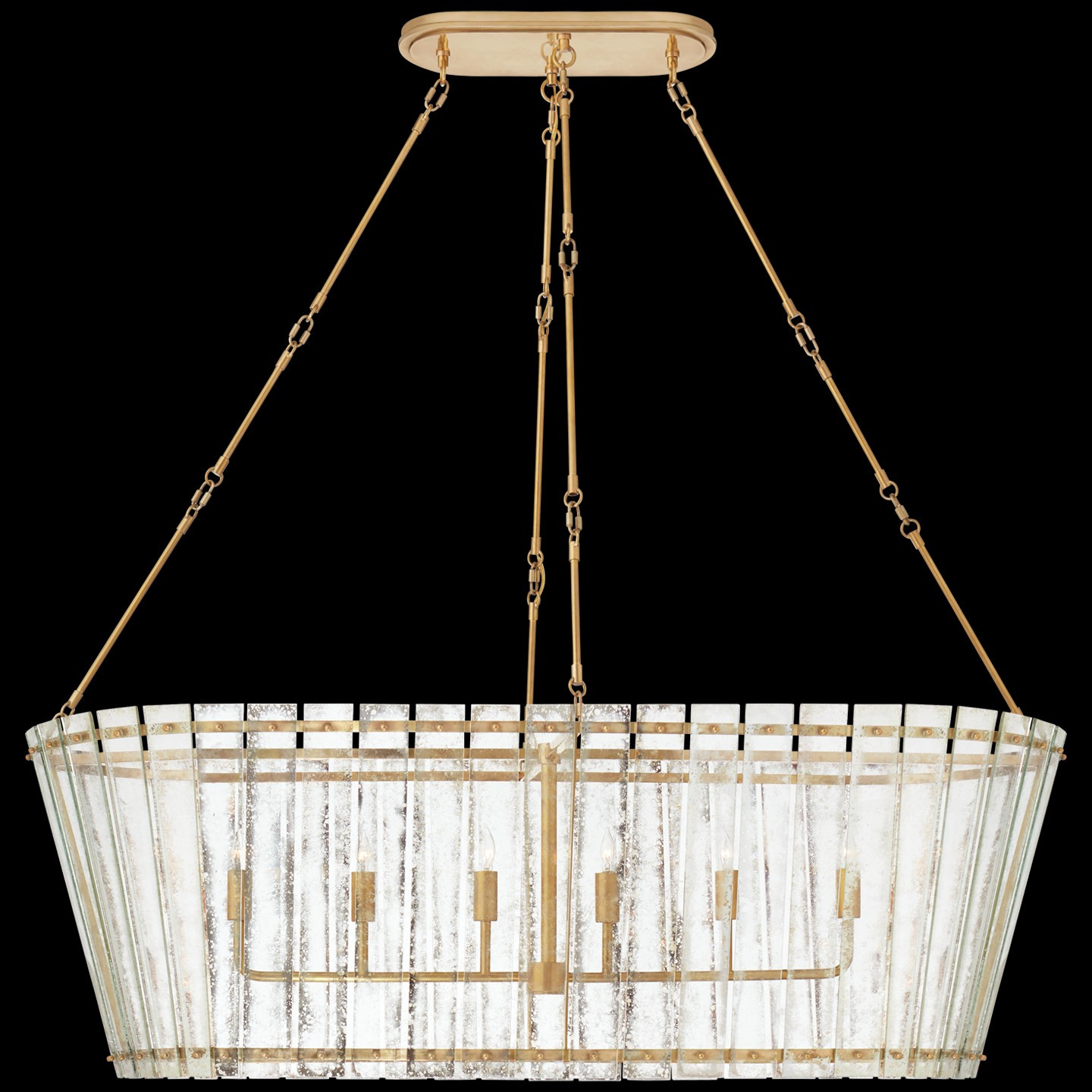 Cadence Grande Linear Chandelier – BURKE DECOR | Burke Decor