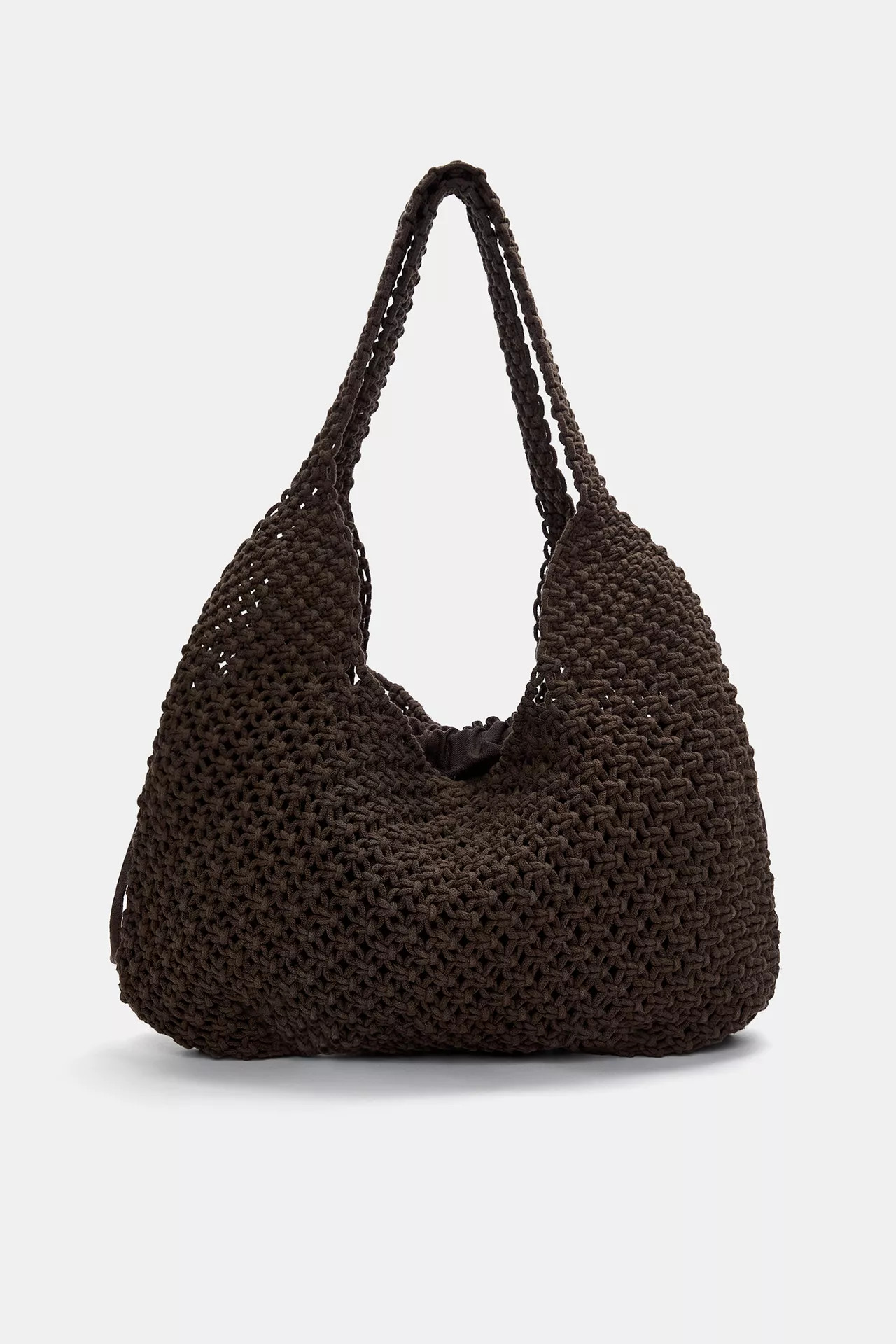 Crochet shopper bag | PULL and BEAR UK