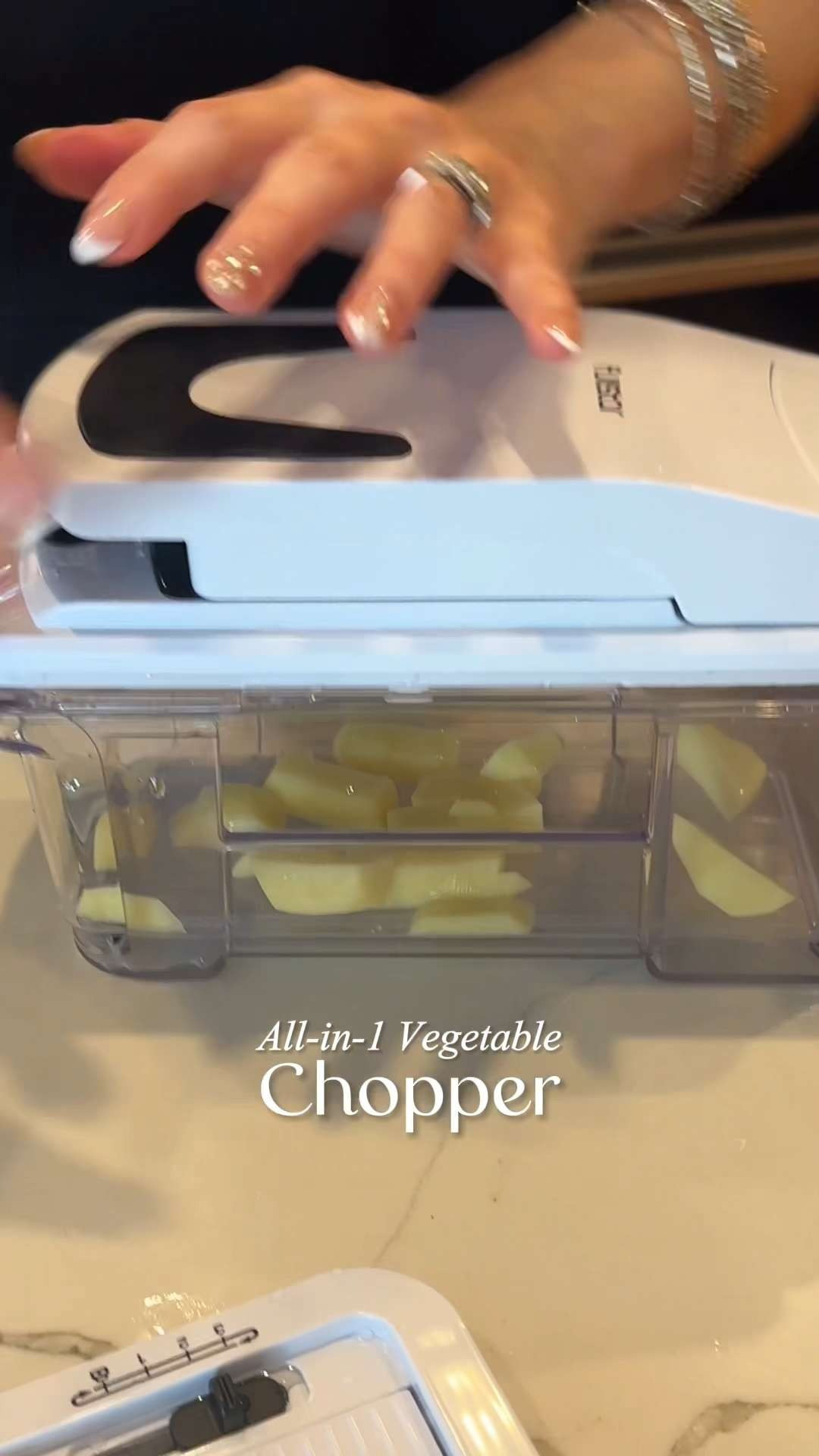 Meal prep feels so much faster with this all-in-one veggie chopper 🥕 Fullstar All-in-1 Vegetable Chopper makes chopping onions, peppers, and veggies quick and simple, with less cleanup afterward. Perfect for salads, stir-fries, and weeknight dinners when you want clean cuts without the mess 🥗#LTKHome #LTKKitchen #LTKKitchenFinds #MealPrepHacks #KitchenGadgets #HomeCooking #KitchenEssentials #KitchenMustHave 

#LTKmomlife #LTKHome #LTKFindsUnder50