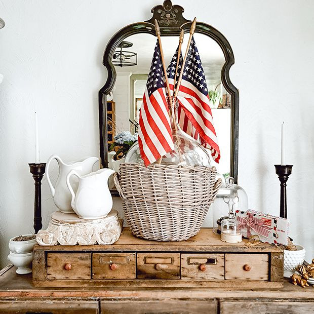 Wicker Wrapped Cellar Bottle 21.5 Inch | Antique Farm House