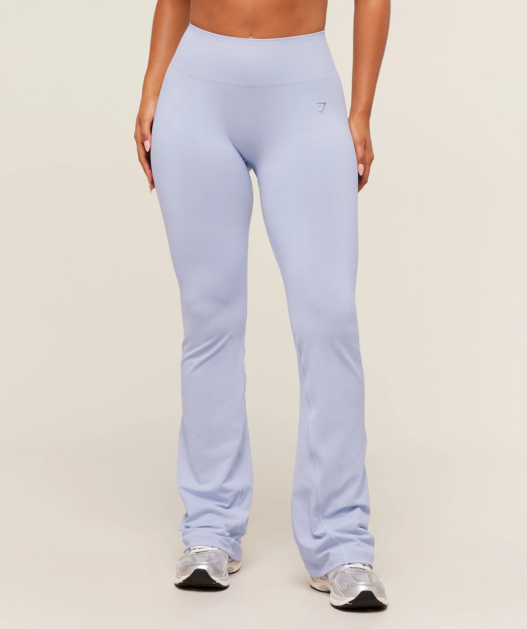 Gymshark Soft Sculpt Flared Leggings - Peri Blue | Gymshark US