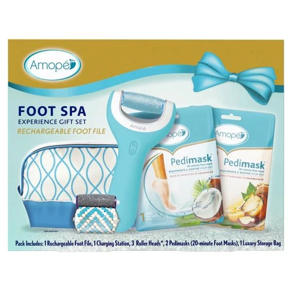 Amope Pedi Perfect Foot Spa Experience Kit - Perfect In Home Pedicure Gift - 1 Rechargeable Foot ... | Walmart (US)