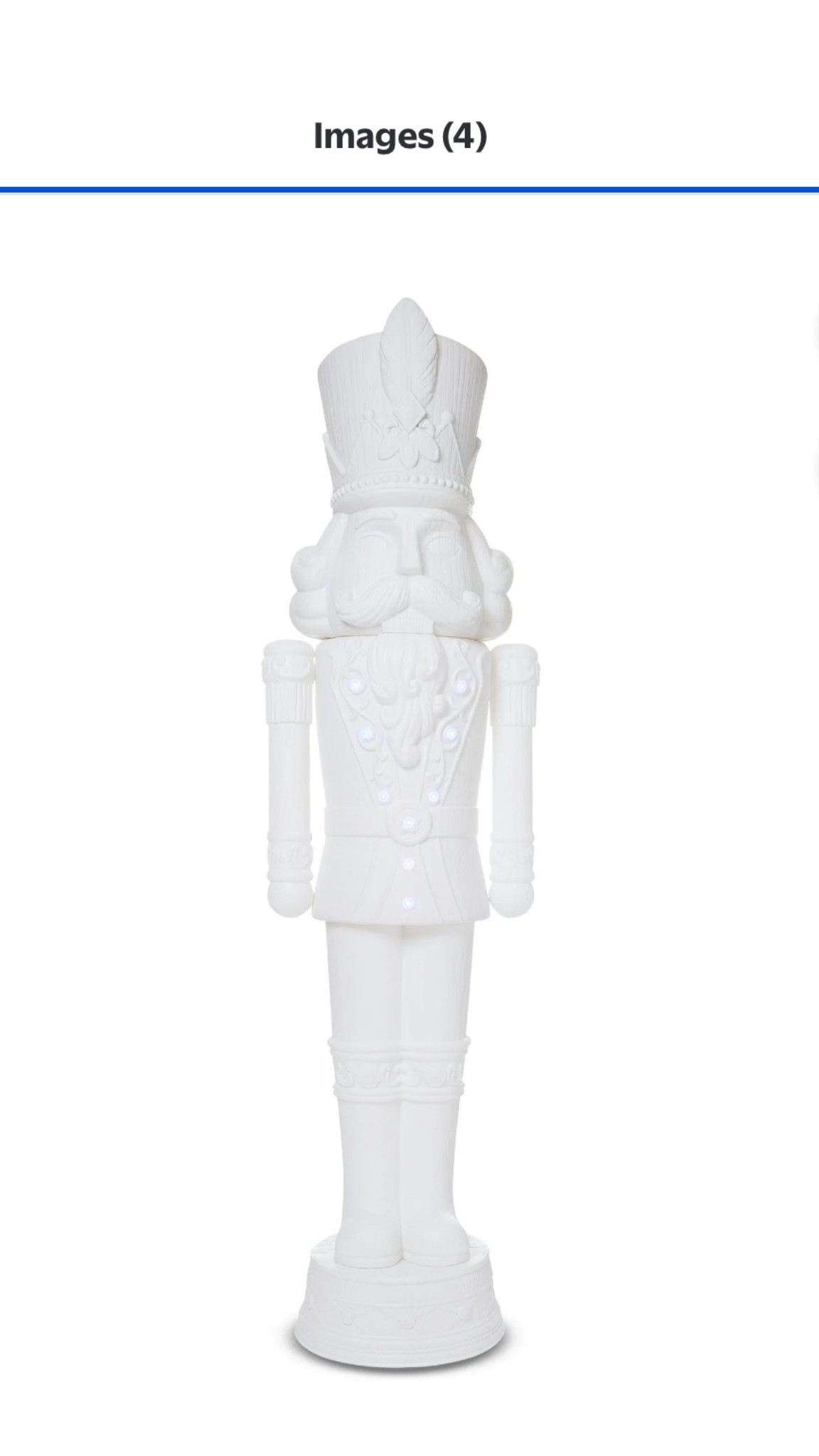 Get your paintable nutcrackers before they sell out! #nutcracker #christmasdecor #halloweendecor 

#LTKHome #LTKSeasonal