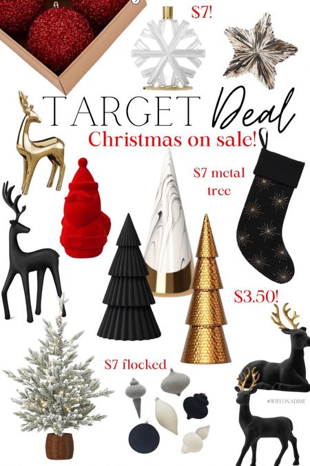 Fave christmas decor! #ad Love these colors and modern vibe! All on sale 30% off at target! Gold and black Christmas decor inspo! I ordered a few of these. 
@target @targetstyle #targetstyle #targetpartner

#LTKSeasonal #LTKHoliday #LTKhome