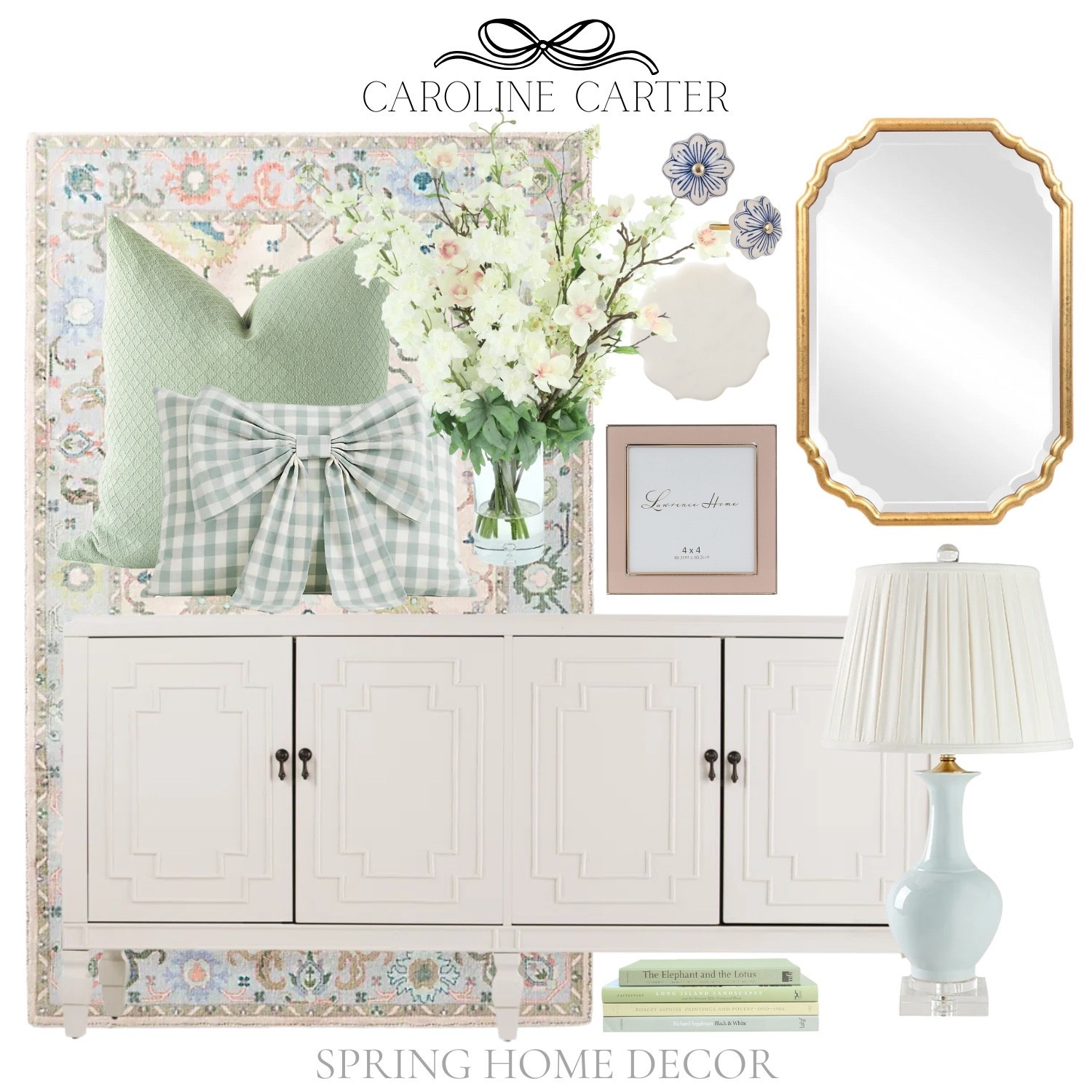 Spring Home Decor🌷🤍

spring home decor, coastal grandmillennial, traditional home decor, pastel home decor, sage green decor, ginger jar decor, floral home decor, neutral living room, classic decor style, vintage inspired decor, spring refresh, elegant home decor, console table styling, throw pillows, decorative mirror, table lamp, framed art, faux florals