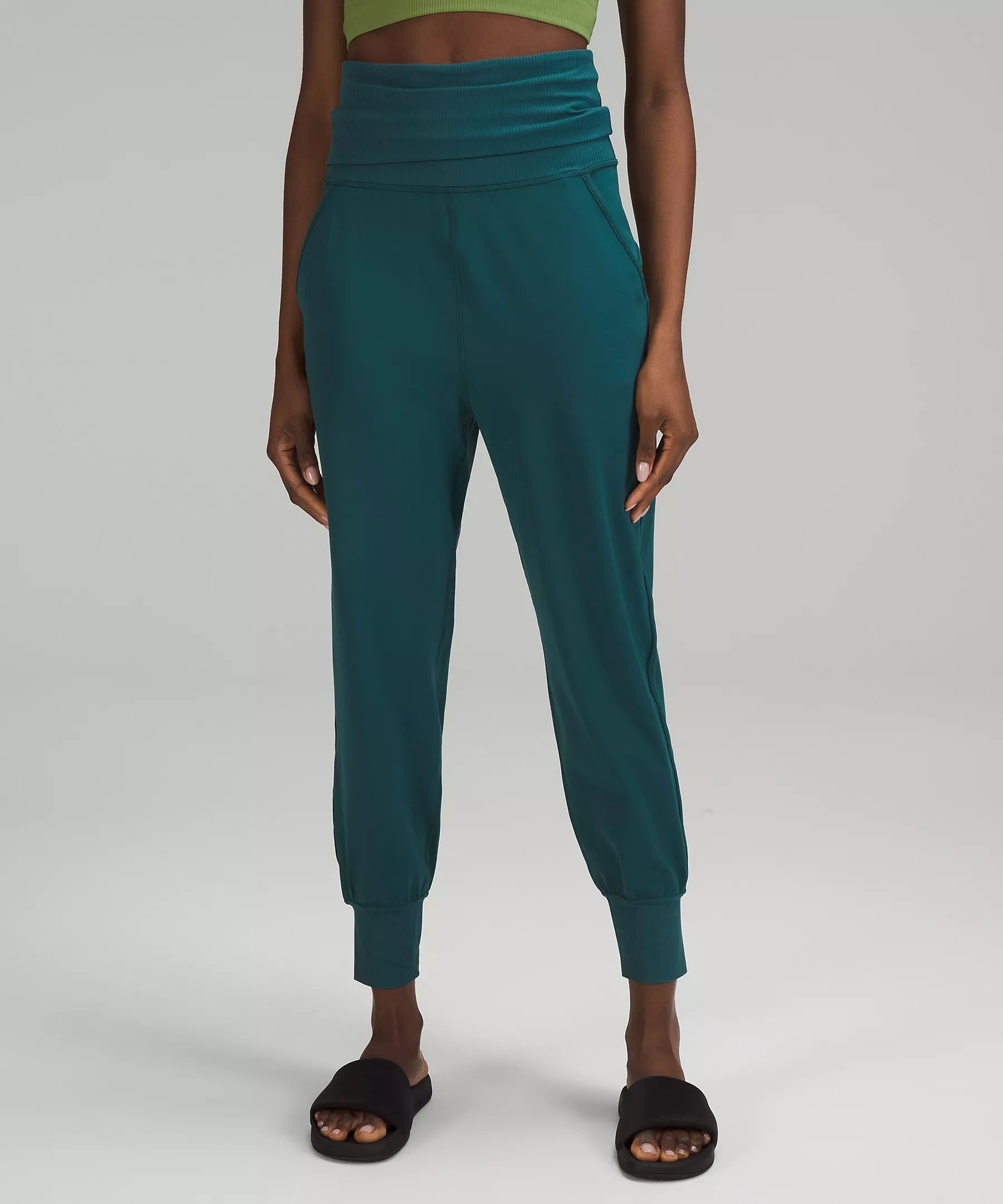 lululemon Align™ Super-High-Rise Ribbed-Waist Jogger *Full Length Online Only | Women's Joggers... | Lululemon (US)