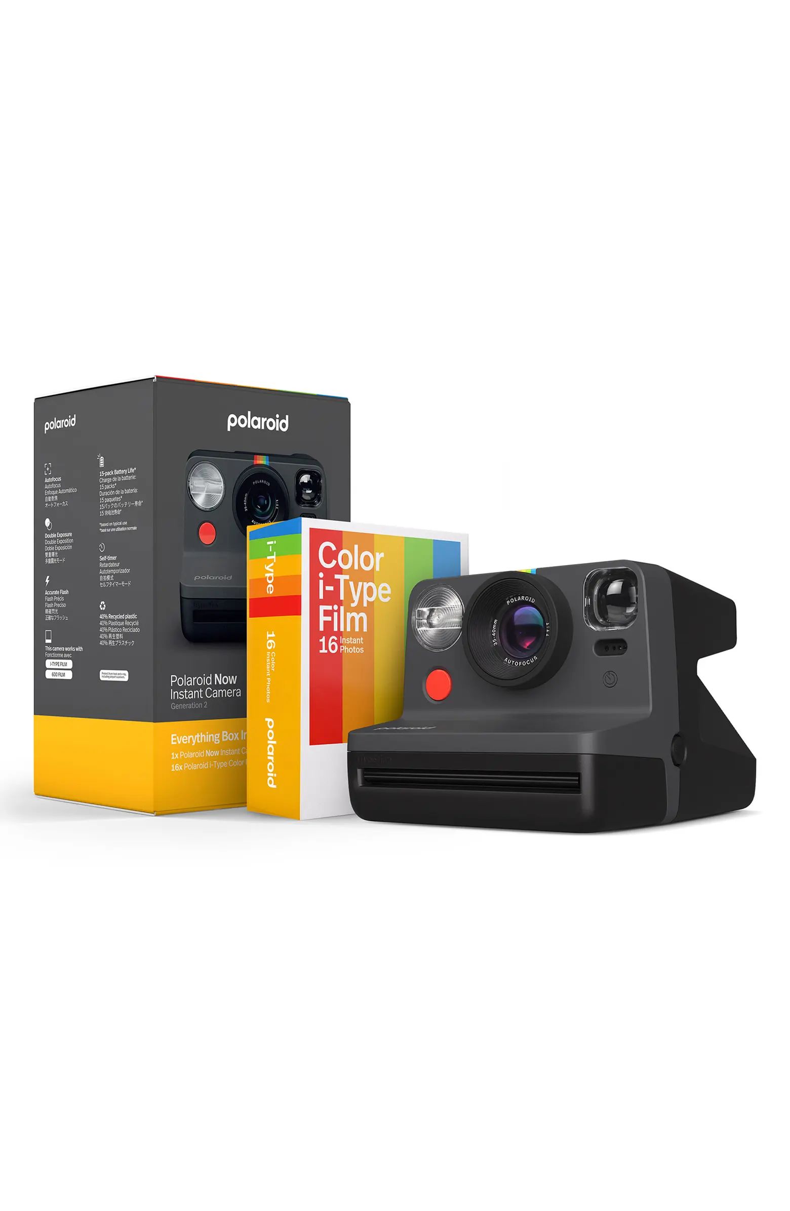 Polaroid Originals Polaroid Now Generation 2 Instant Camera & Film Pack | Nordstrom | Nordstrom