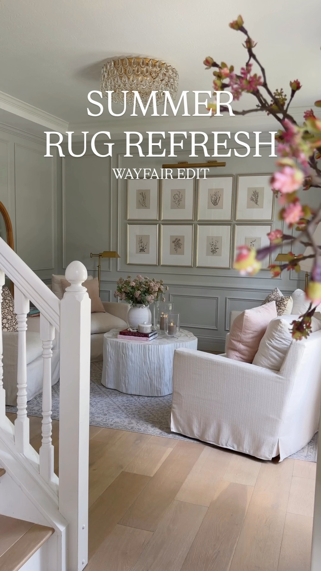 #AD Small updates that make a huge impact! I refreshed my rugs with these pretty styles from my go-to source, @wayfair! These styles are great for high traffic areas, and are very kid and pet friendly! They’re both from the same collection, which has so many pretty options I had a super hard time choosing! I’m going to link these and more rugs I was considering in today’s LTK post! #wayfairpartner #wayfair 

#LTKHome #LTKSeasonal #LTKSaleAlert
