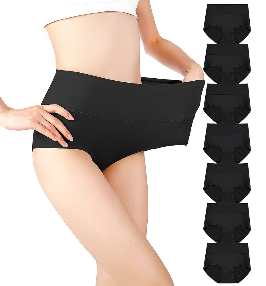Cotton Panties High Waisted C Section Recovery Postpartum Soft Full Coverage Underwear for Women(... | Amazon (US)