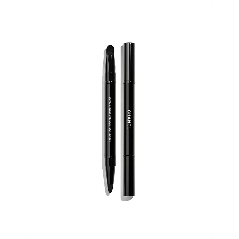 Chanel Pinceau Duo Contour Yeux Rétractable N°201 Dual-Ended Brush | Selfridges