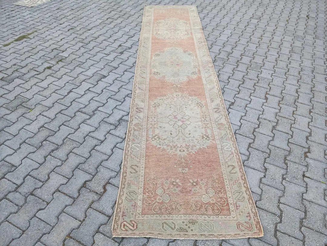 Vintage Wool Anatolian Runner Rug, Bohemian Home Decor (3.1 X 13.3 FT) - Etsy Canada | Etsy (US)