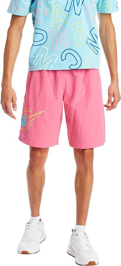 Champion Men's Crinkle Nylon Shorts | Amazon (US)