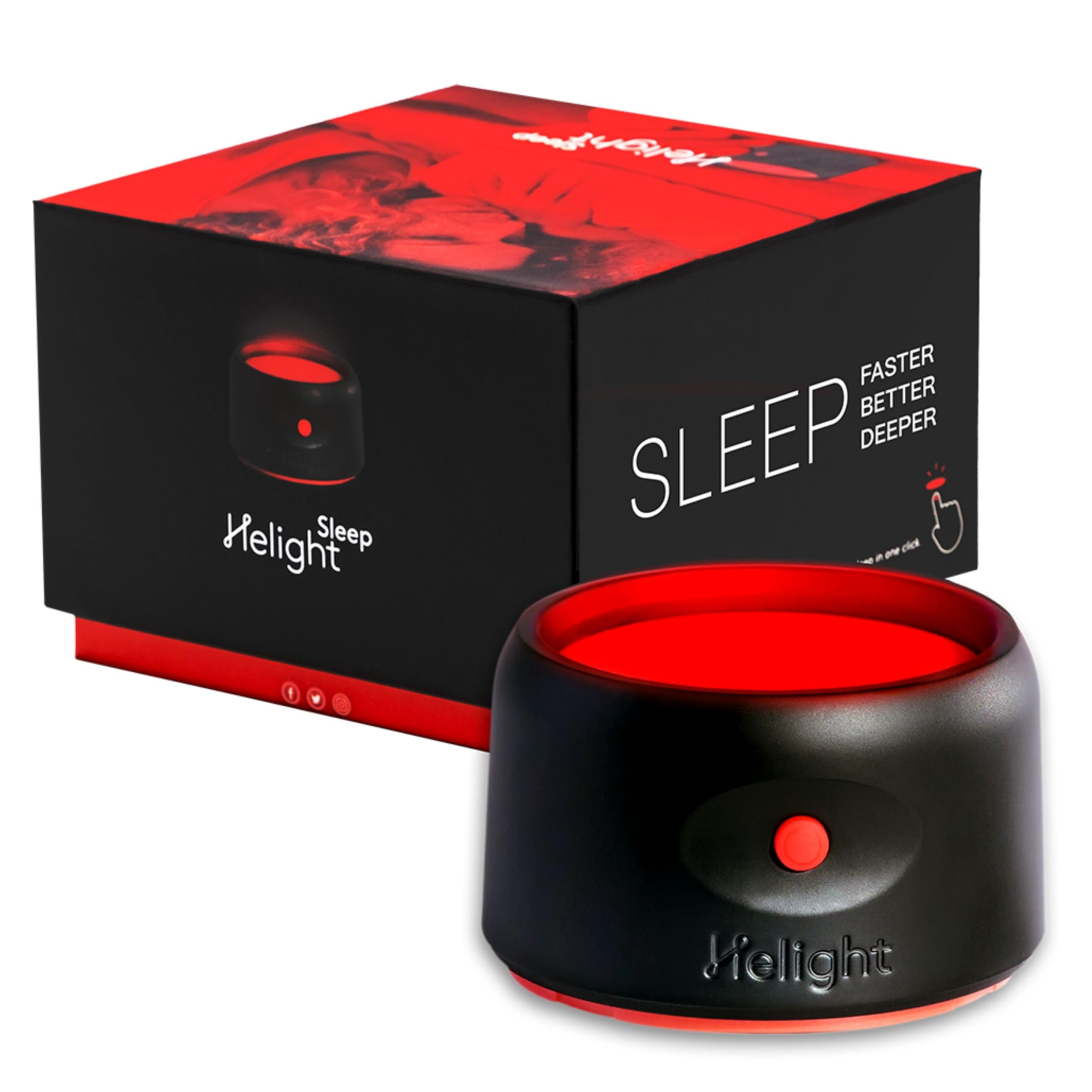 Helight Red Light Therapy Sleep Device – 630nm Pure Red Light Lamp Sleep Aid to Support Deep Re... | Amazon (US)