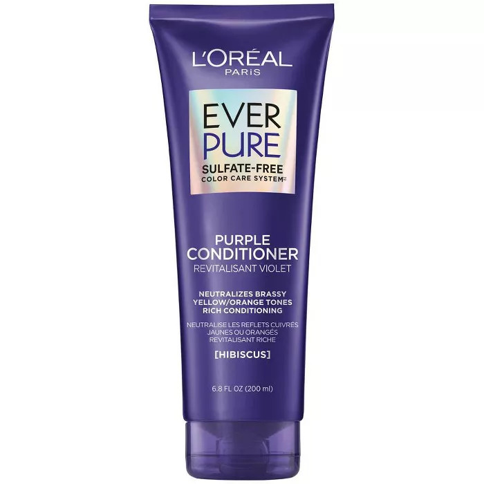 L'Oreal Everpure Brass Toning Purple Conditioner - 6.8 floz | Target