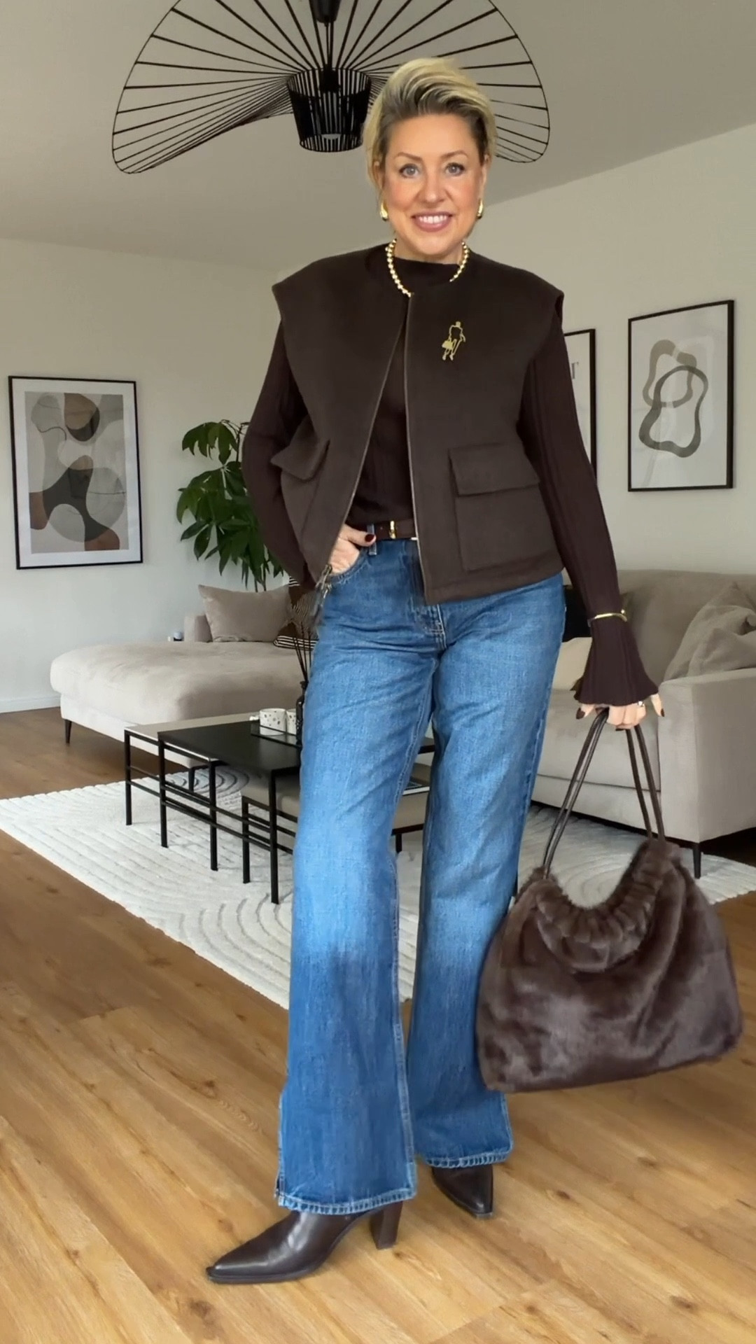 Herbstlook in Braun 🍂

#LTKautumn #LTKü50 #LTKstyletip