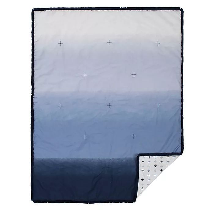 just born® Dream Ombre Quilt in Blue | buybuy BABY