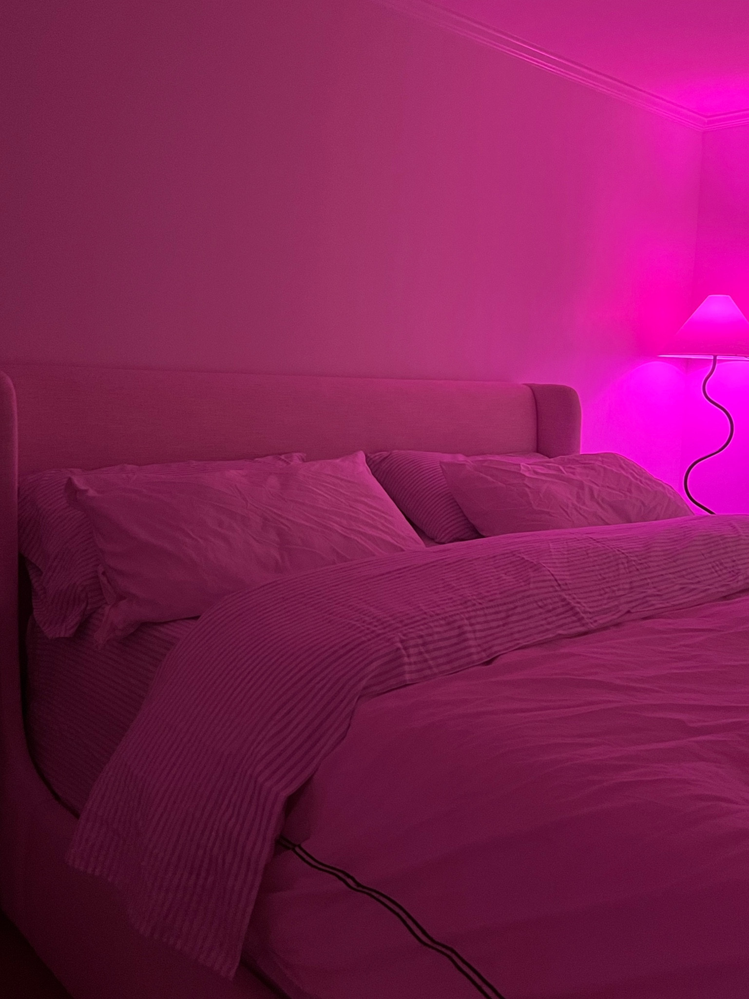 Cozy vibes tonight :)
Casterly dalton bed 
Mood light 
Viral floor lampp

#LTKHome