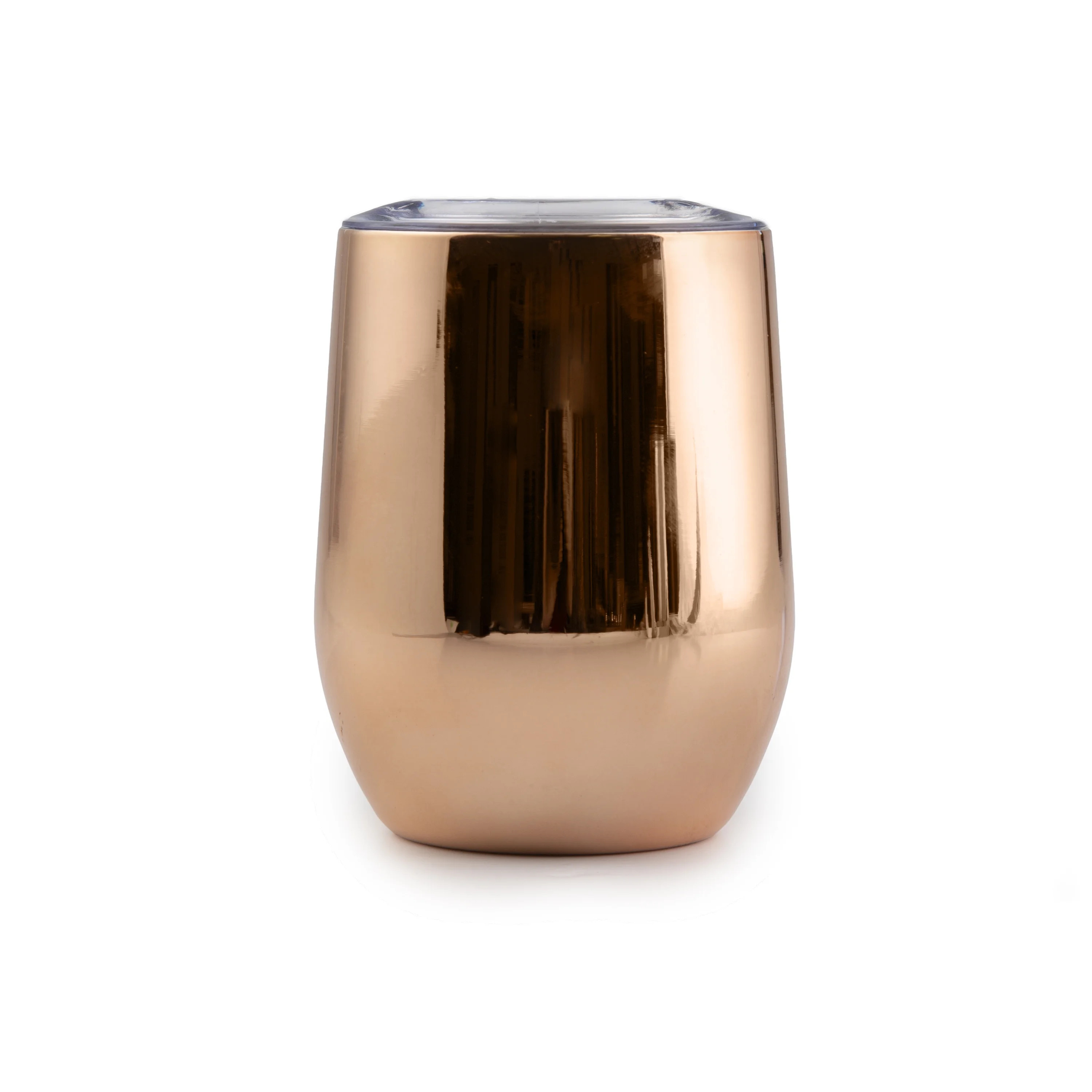 Bar 340 by Cambridge 12-Ounce Copper Stemless Wine Tumbler with Lid | Walmart (US)