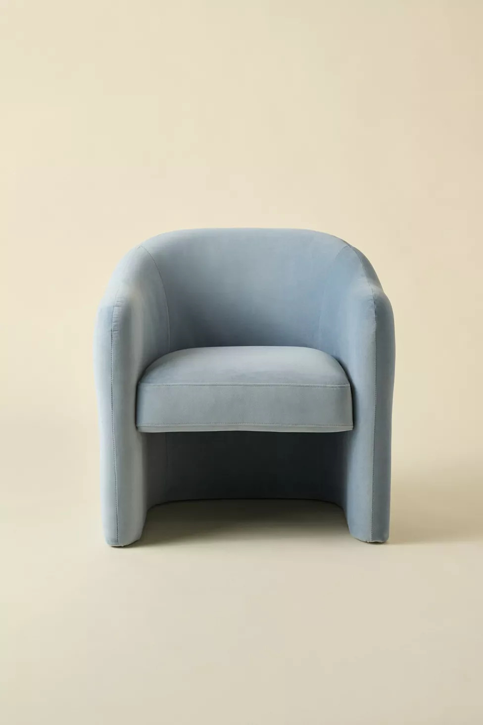 Skye Curving Upholstered Arm Chair | Urban Outfitters (US and RoW)