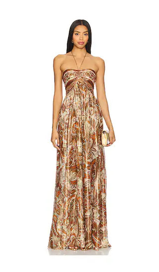 retrofete Kimmy Dress in Brown. - size M | Revolve Clothing (Global)