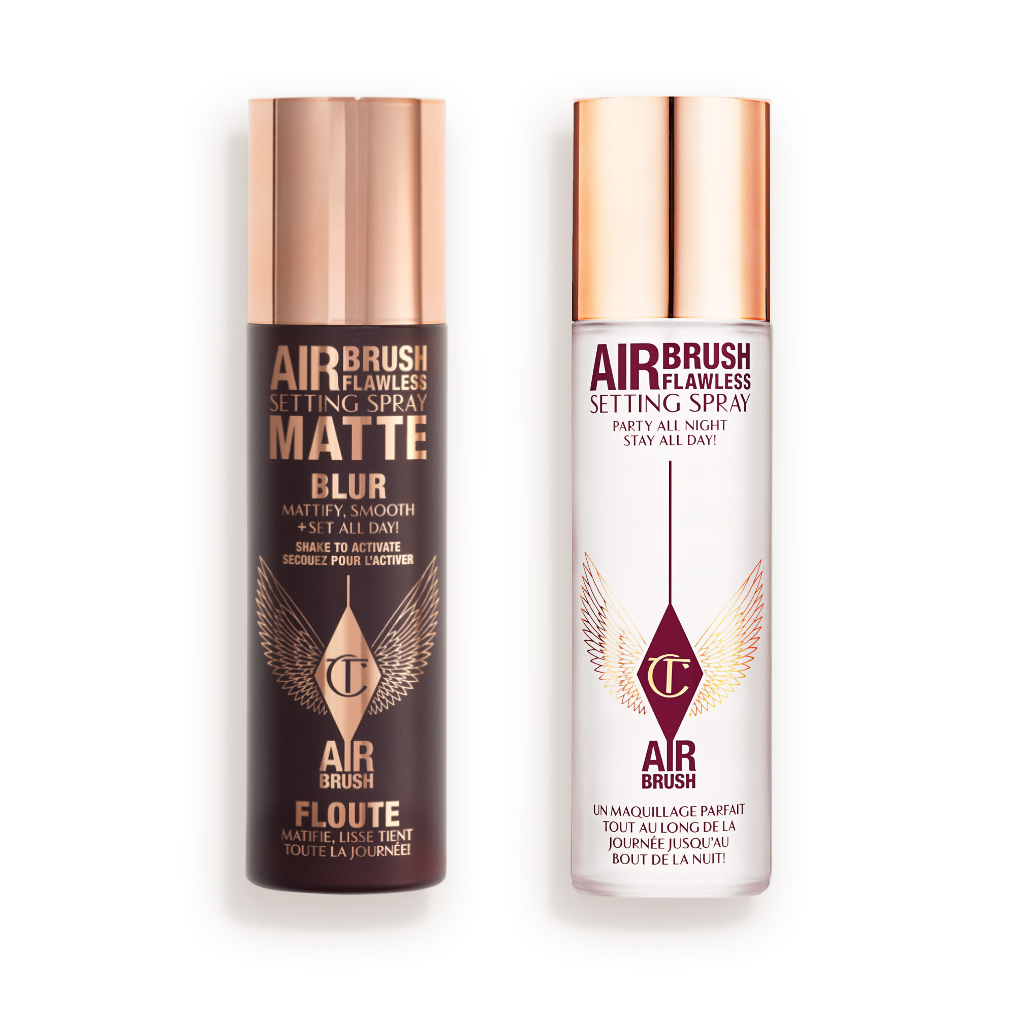 Airbrush Flawless Setting Spray Duo: Original + Matte Full-sized Setting Spray | Charlotte Tilbur... | Charlotte Tilbury (UK) 
