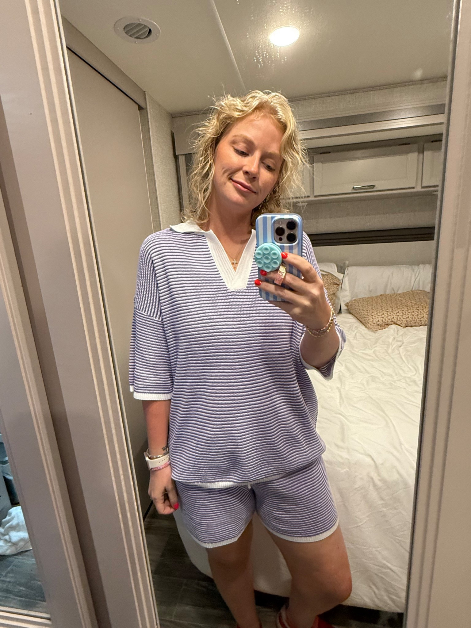 This Amazon set is so good! Super comfy, soft, and comes in tons of colors! 
I used the Divi Air Dry cream - perfect for the summer. You can use code “SUNDAYSINYELLOW” to save!


#LTKStyleTip #LTKSummerEdit #LTKTravel