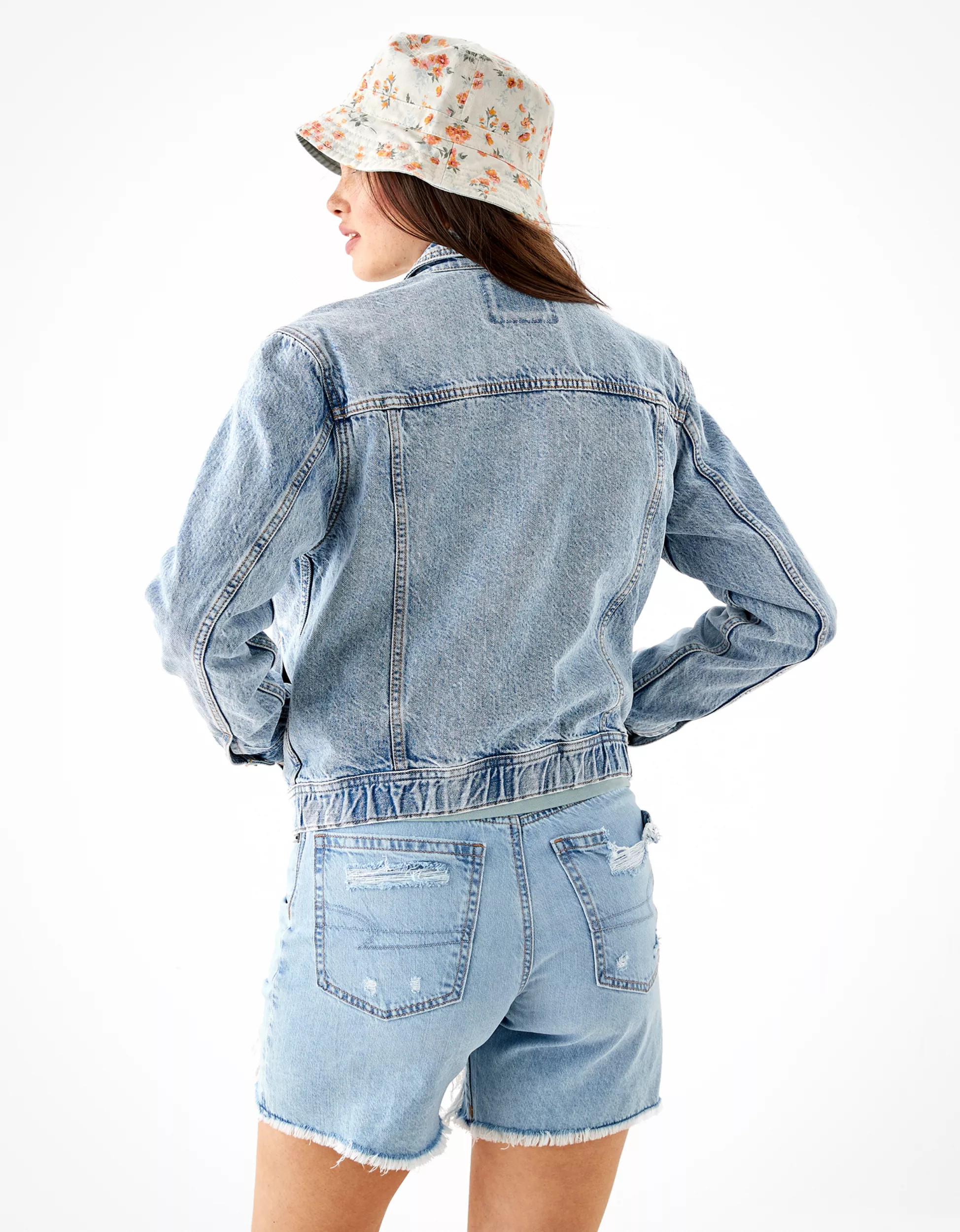 AE Classic Light-Wash Denim Jacket | American Eagle Outfitters (US & CA)