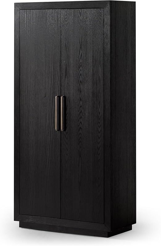 Maven Lane Uma Contemporary Wooden 2 Door Cabinet with Storage for Kitchen or Dining Room, Freest... | Amazon (US)