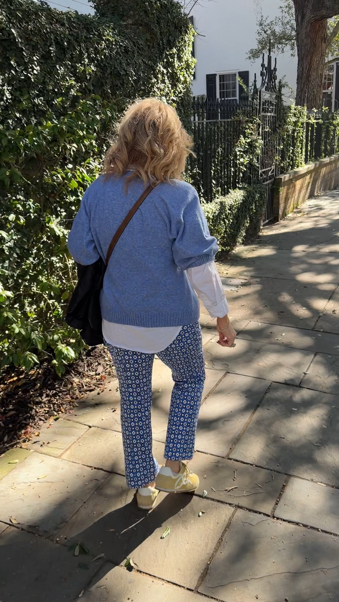 Sweater size medium blouse size medium for relaxed, fit pull on knit pants size medium regular.
I love these Amazon sneakers. I’m only at 9.5 and I ordered the nine in the pitch. Perfect wearing the Lululemon those show socks.

#LTKTravel #LTKSaleAlert #LTKOver40

#LTKootd