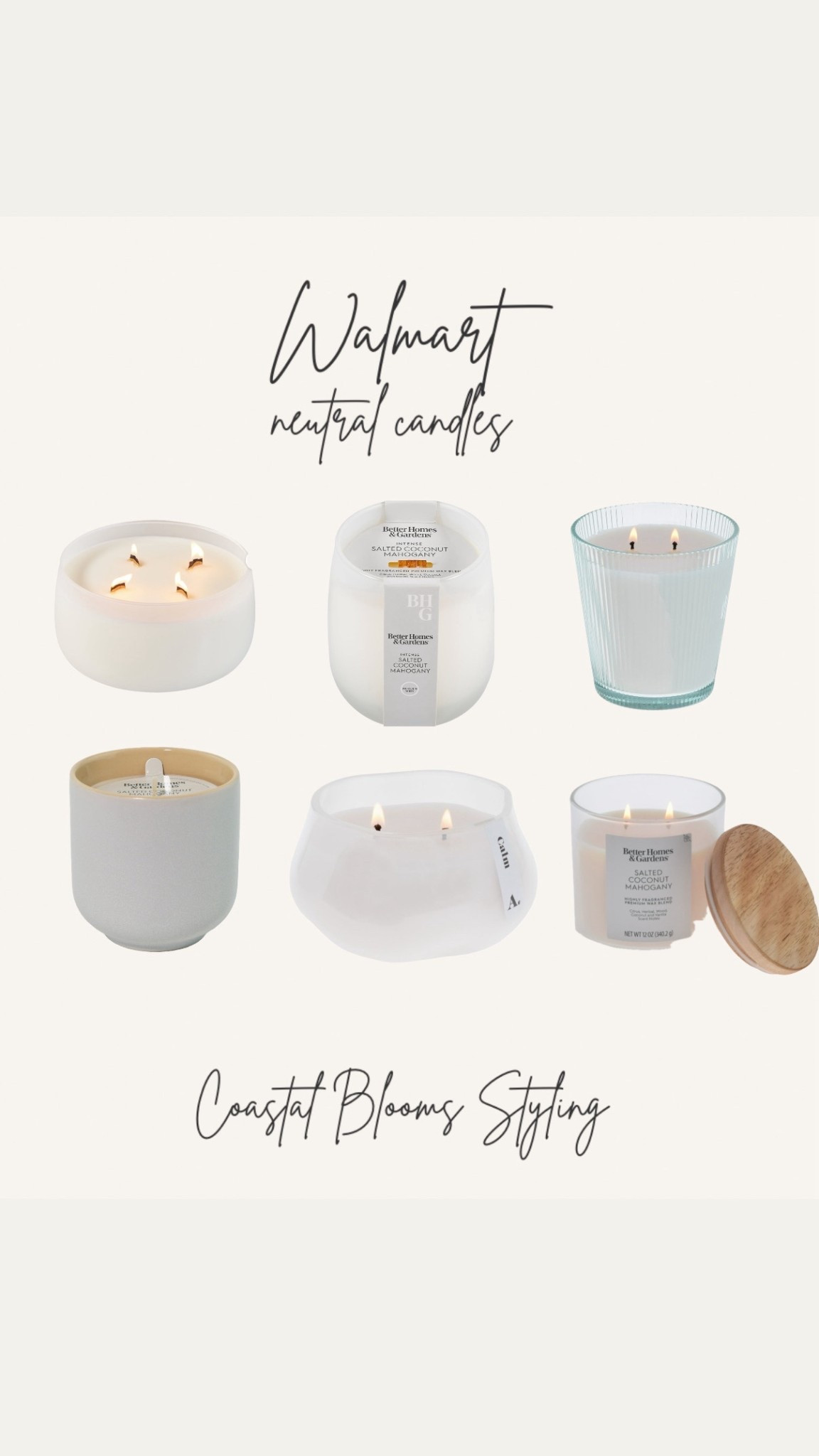 Cute candles from Walmart that look
 $$$ and are perfect for springtime! 

#LTKHome #LTKSeasonal #LTKselfcare