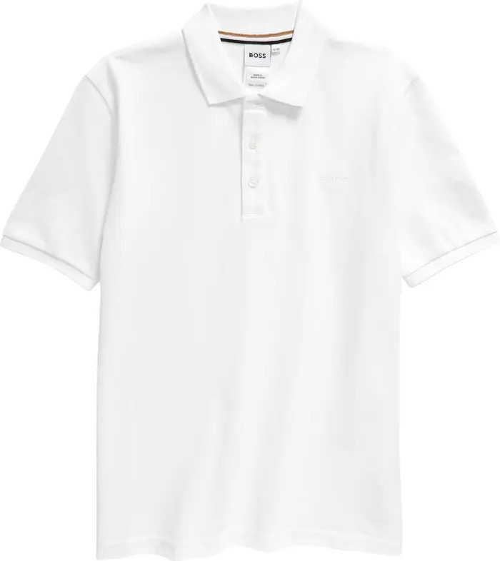 Kids' Solid Piqué Polo | Nordstrom