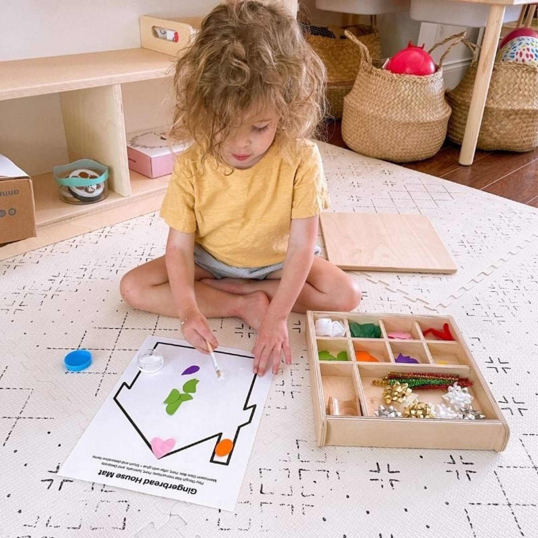 Montessori glue and paste boxes are a fantastic creative activity that works practical life skills and fine motor skills! I linked my Christmas printable templates, plus craft supplies and a Montessori glue box.

#LTKkids #LTKSeasonal #LTKHoliday