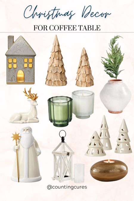 Elevate your coffee table this holiday with these Christmas decor pieces!
#targetfinds #designtips #homeinspo #seasonalstyling

#LTKhome #LTKstyletip #LTKSeasonal