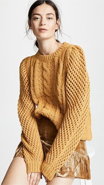 Cabled Rosie Sweater | Shopbop