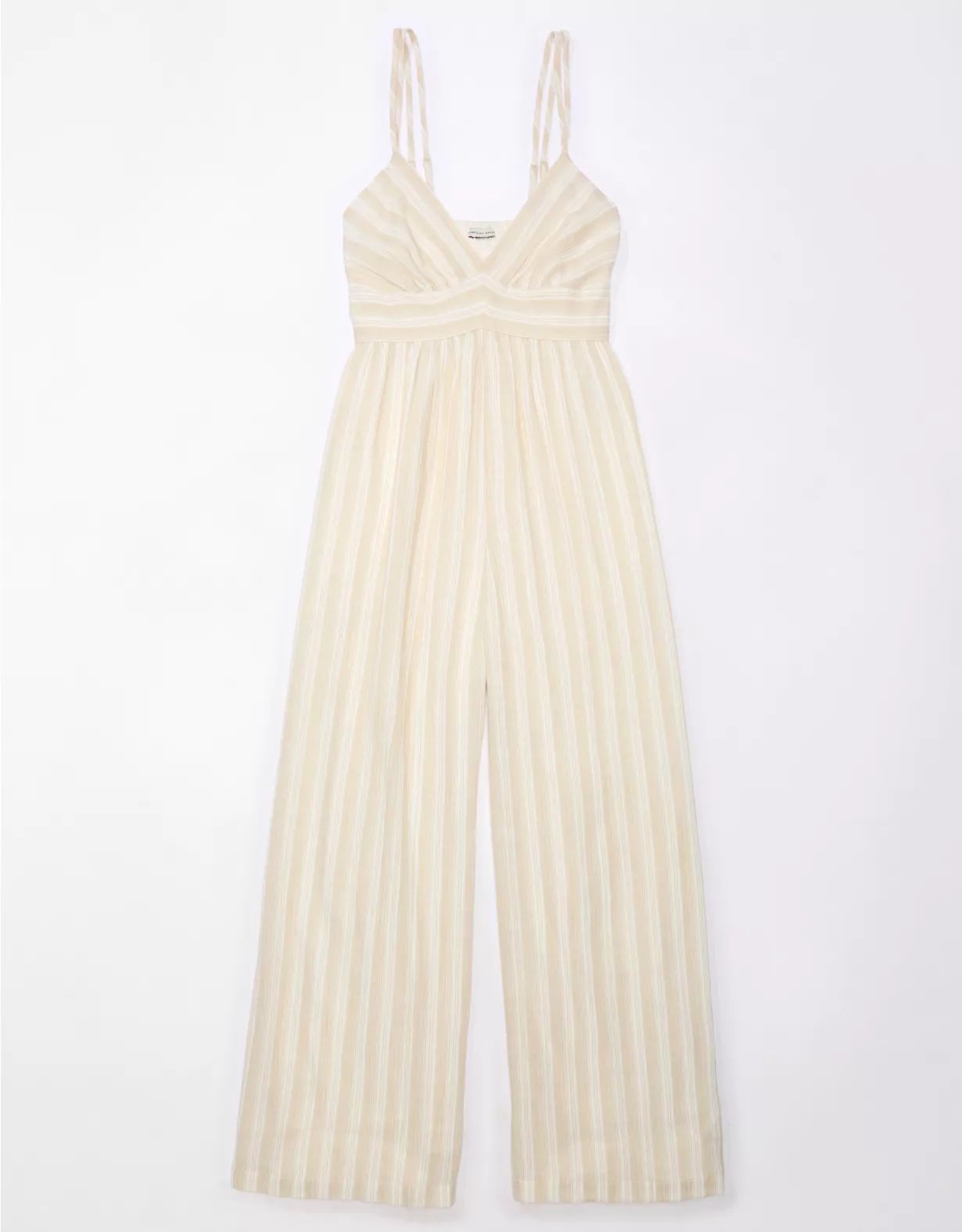 AE Plunge Wide-Leg Jumpsuit | American Eagle Outfitters (US & CA)