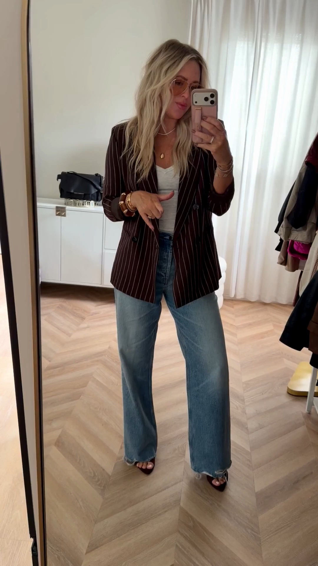 In love with this blazer. Wearing small. This is the brown🤎

Business casual. Workwear. Work outfit. Meetings.

#LTKootd #LTKSeasonal #LTKWorkwear
