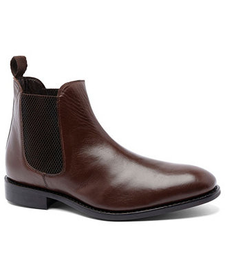 Men's Jefferson Chelsea Leather Pull Up Boots - Macy's | Macy's