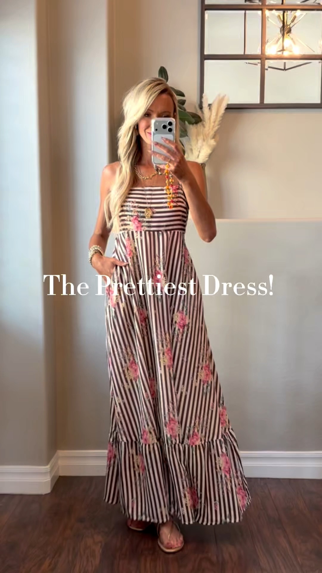 This dress would be so perfect for Mother’s day! Also super cute as a vacation dress! Add a beachy hat and a little purse! 

#LTKmomlife #LTKTravel #LTKMothersDay
