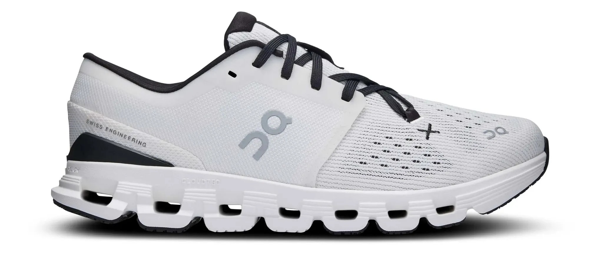 Women's On Cloud X 4 - Ivory / Black, Size: 9.5, Medium | Footwear - Road Runner Sports | Road Runner Sports