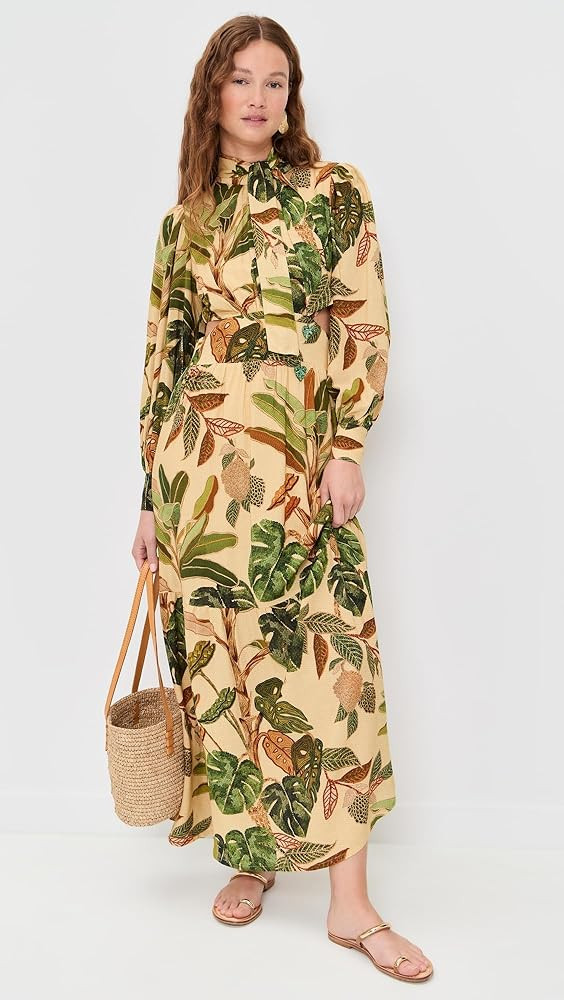 Women's Cropped Forest Print Dress | Amazon (US)