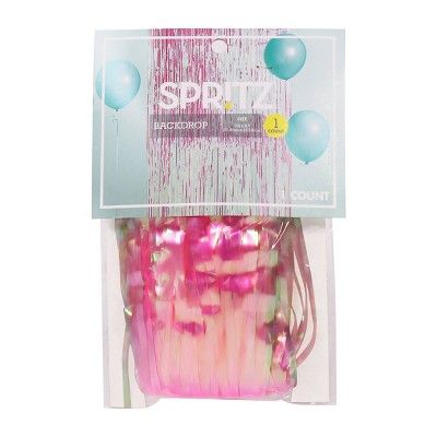 Fringe Backdrop Décor Pink - Spritz™ | Target