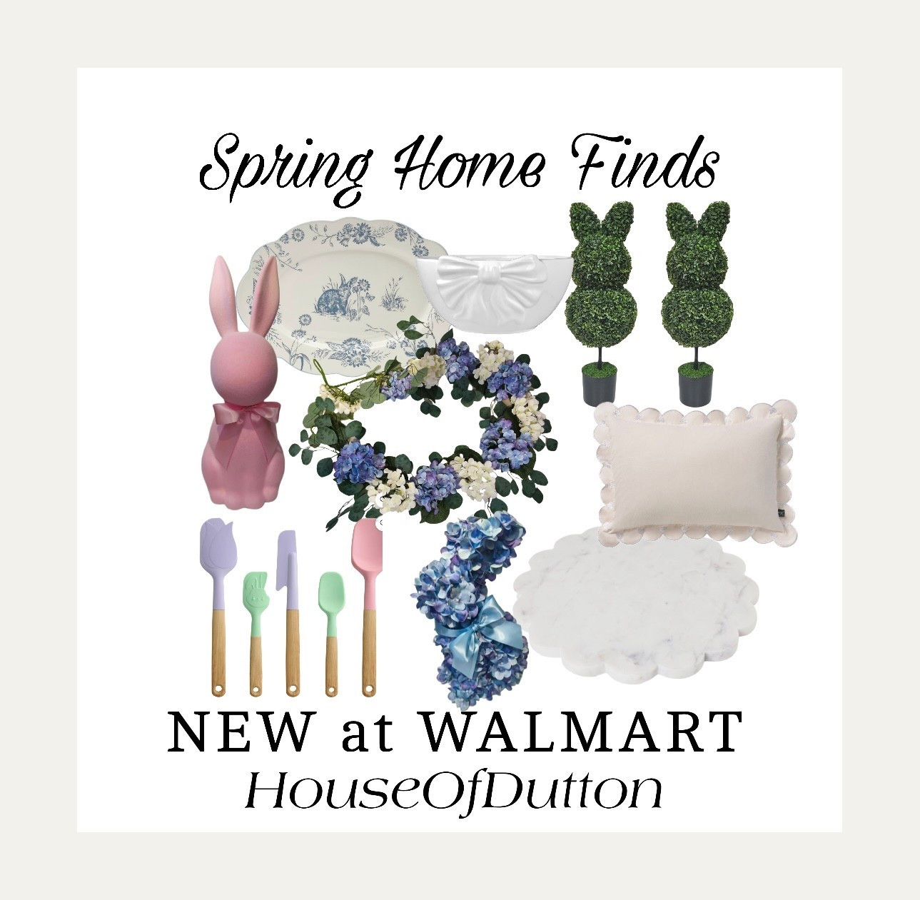 Spring refresh, but make it soft and timeless. 🌿
A mix of neutral and pastel accents I’m loving right now — from bunny decor and florals to pillows, wreaths, tabletop pieces, and garden touches. These are the kinds of finds that layer beautifully into a calm, collected spring home.

#springhome
#springhomedecor
#seasonaldecor
#springstyling
#easterinspo
#neutralhomedecor
#pastelhome
#homefinds
#walmartfinds
#ltkhome


#LTKFindsUnder50 #LTKSeasonal #LTKHome