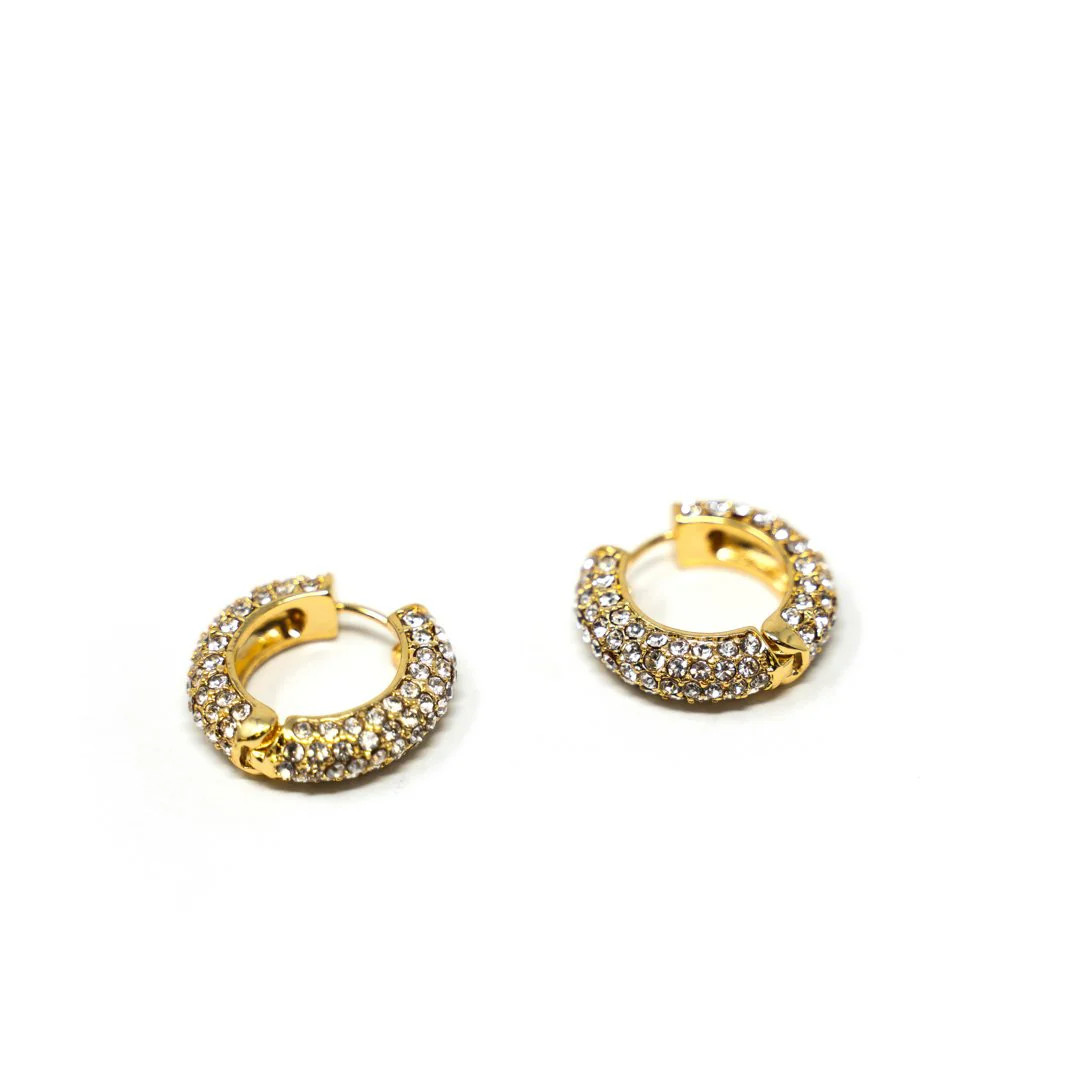 Darling Diva Crystal Hoops | The Sis Kiss