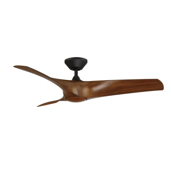 Zephyr 3 - Blade Outdoor Smart Propeller Ceiling Fan with and Light Kit Included | Wayfair North America