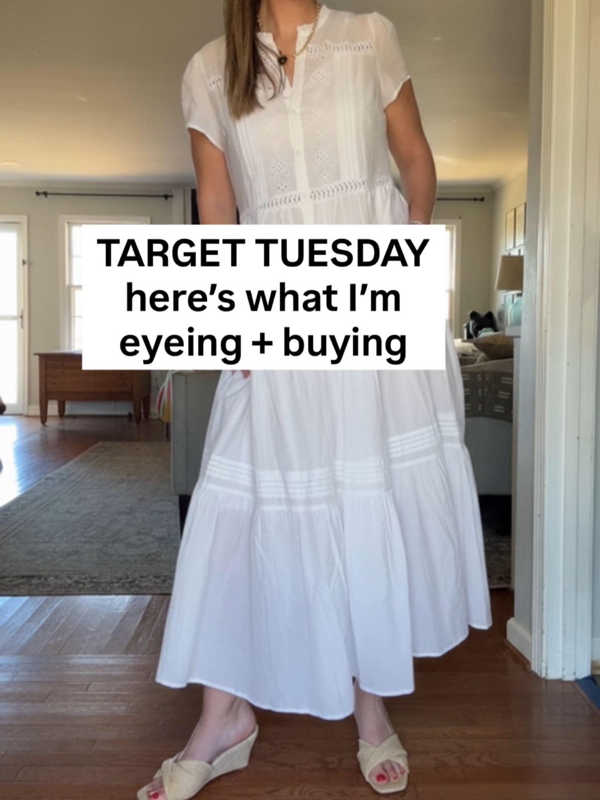 Brand new at @Target  right now! So many great spring closet staples - shoes, easy tops + dresses, mom approved bathing suits, etc. And the last thing is one of our most used kid things from 2025, currently on sale. Over $30 off!! 🙌🏻

target finds, target fashion, target shoes, mom swimsuits, neutral handbags, target sale, spring dresses, summer dresses, comfortable sandals, everyday sneakers, neutral tote bag, crossbody bag neutral, one piece swimsuit, flattering swimsuits for moms, affordable swimsuits, target sandals, target sneakers, casual dresses, midi dresses, easy summer outfits, mom style, everyday outfits, vacation outfits, spring outfit ideas, affordable fashion finds, neutral accessories, sale fashion finds

#LTKootd #LTKmomlife #LTKSaleAlert